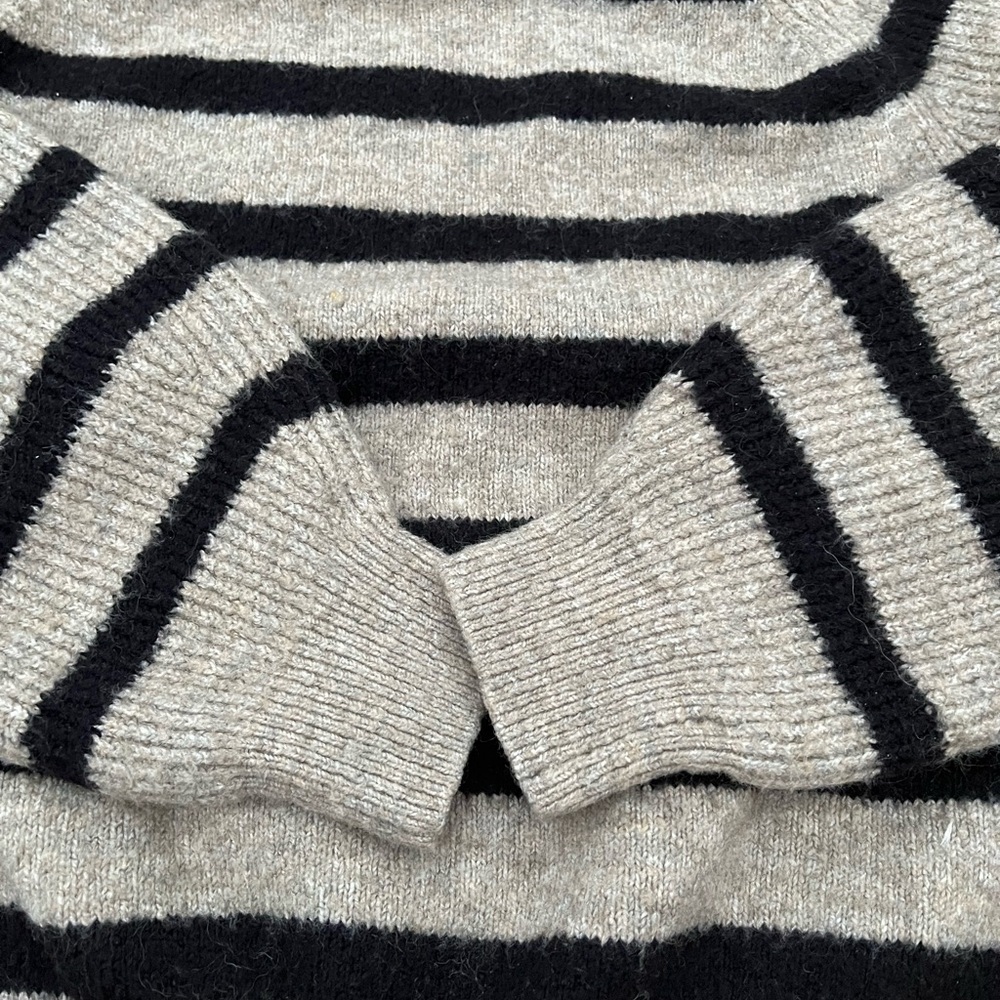 Mango Striped Long Sleeve Sweater - Picture 5 of 9